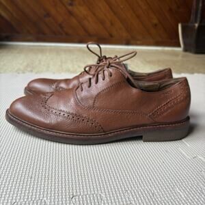 Coach Mens Griffin Brown Brogue Dress Shoes Size 11 Classic Office Business